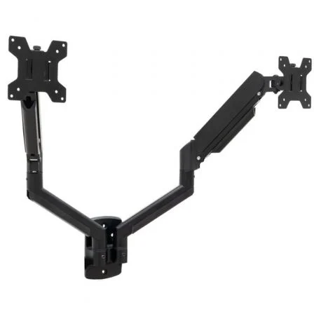 Tooq Soporte de Pared para 2 Monitores LP1434TNR-B Giratorio Inclinable Rotatorio Negro hasta 10kg por Brazo Ajustable VESA 75x75/100x100 Tooq Soporte de Pared para 2 Monitores LP1434TNR-B Giratorio Inclinable Rotatorio Negro hasta 10kg por Brazo Ajustable VESA 75x75/100x100